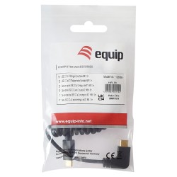 Equip Kabel USB-C 2.0 - to C wink. St St 1.00m 3A 480Mbps sw — Buy in Cyprus with Fast Delivery