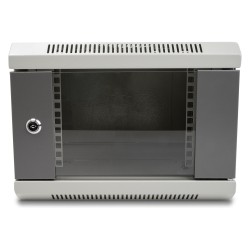 10? Netzwerkschrank mit Glastür 4 HE grau — Buy in Cyprus with Fast Delivery