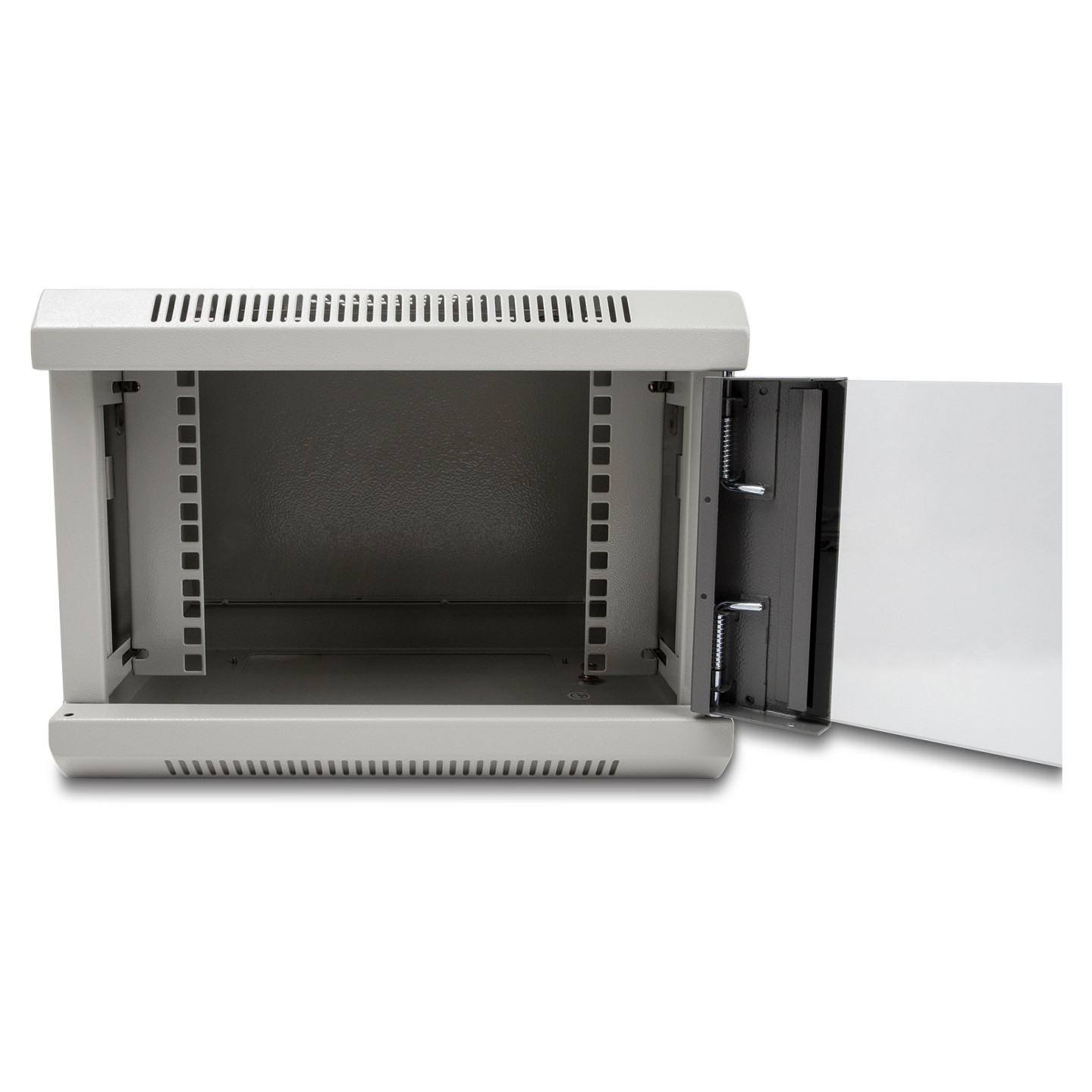 10? Netzwerkschrank mit Glastür 4 HE grau — Buy in Cyprus with Fast Delivery
