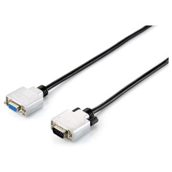Equip VGA Kabel Verl. HD15 St Bu 1.80m 1920x1080 60Hz sw si Polybeutel — Buy in Cyprus with Fast Delivery