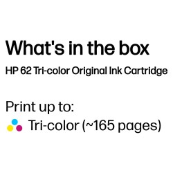 HP 62 TRI-COLOR INK CARTRIDGE — Buy in Cyprus with Fast Delivery