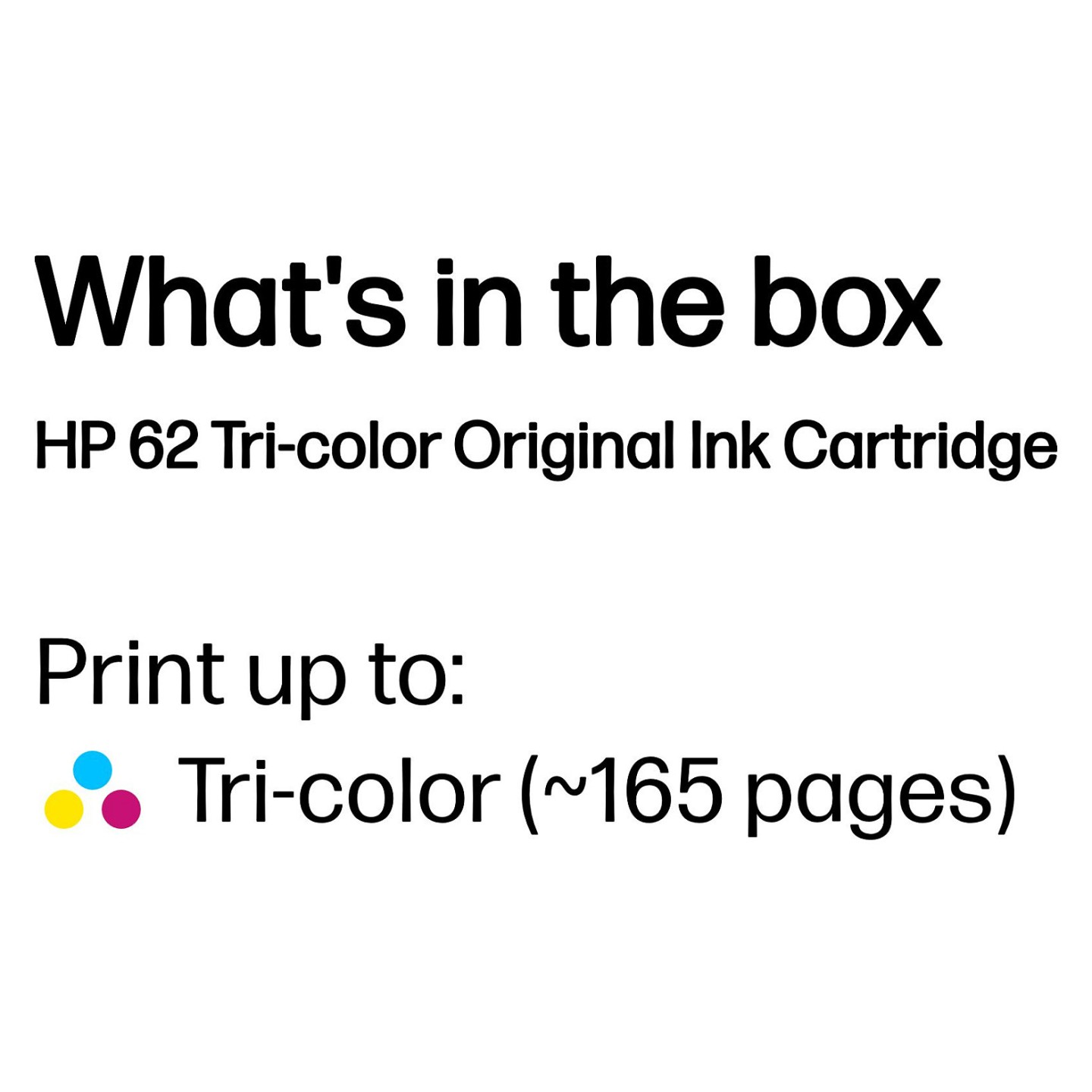 HP 62 TRI-COLOR INK CARTRIDGE — Buy in Cyprus with Fast Delivery