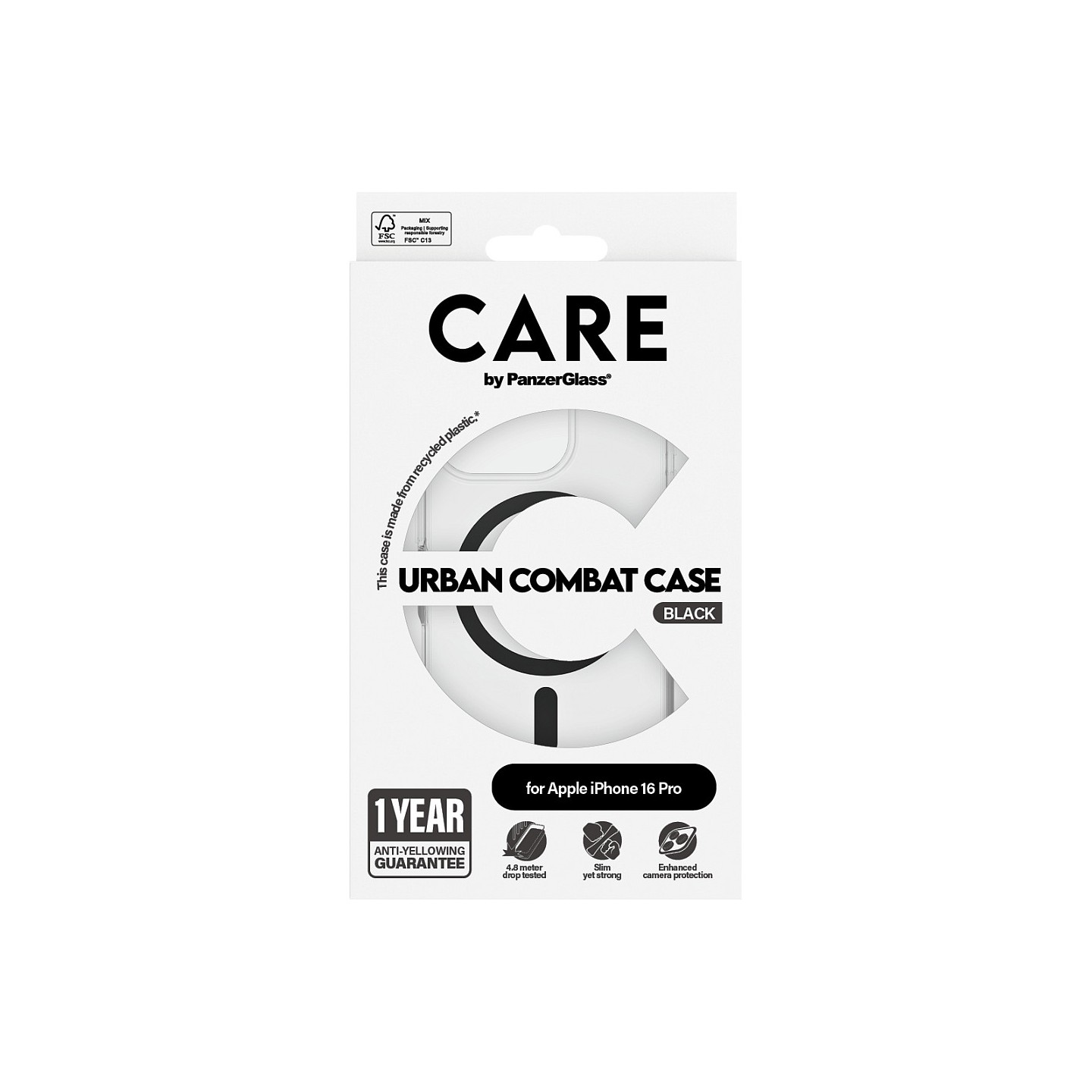 CARE Case Flagship Black MagSAFE iPhone 16 Pro — Buy in Cyprus with Fast Delivery