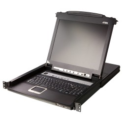 ATEN CL5708MW 43cm wide LCD KVM Switch. USB-PS 2.VGA. 8 Port. UK-Layout — Buy in Cyprus with Fast Delivery