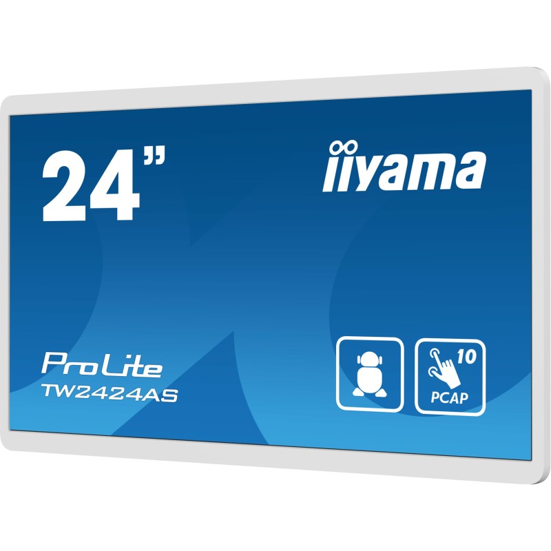 Buy iiyama TW2424AS-W1 - 23.8-inch FHD IPS PCAP Touch Monitor, Android 12, RK339... in Cyprus, Nicosia, Limassol, Larnaka, Pafos