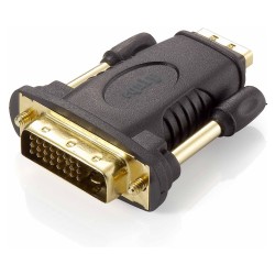 Equip HDMI Adapter A-DVI(24+1) Bu St 1920 x 1200 sw Polybeutel — Buy in Cyprus with Fast Delivery