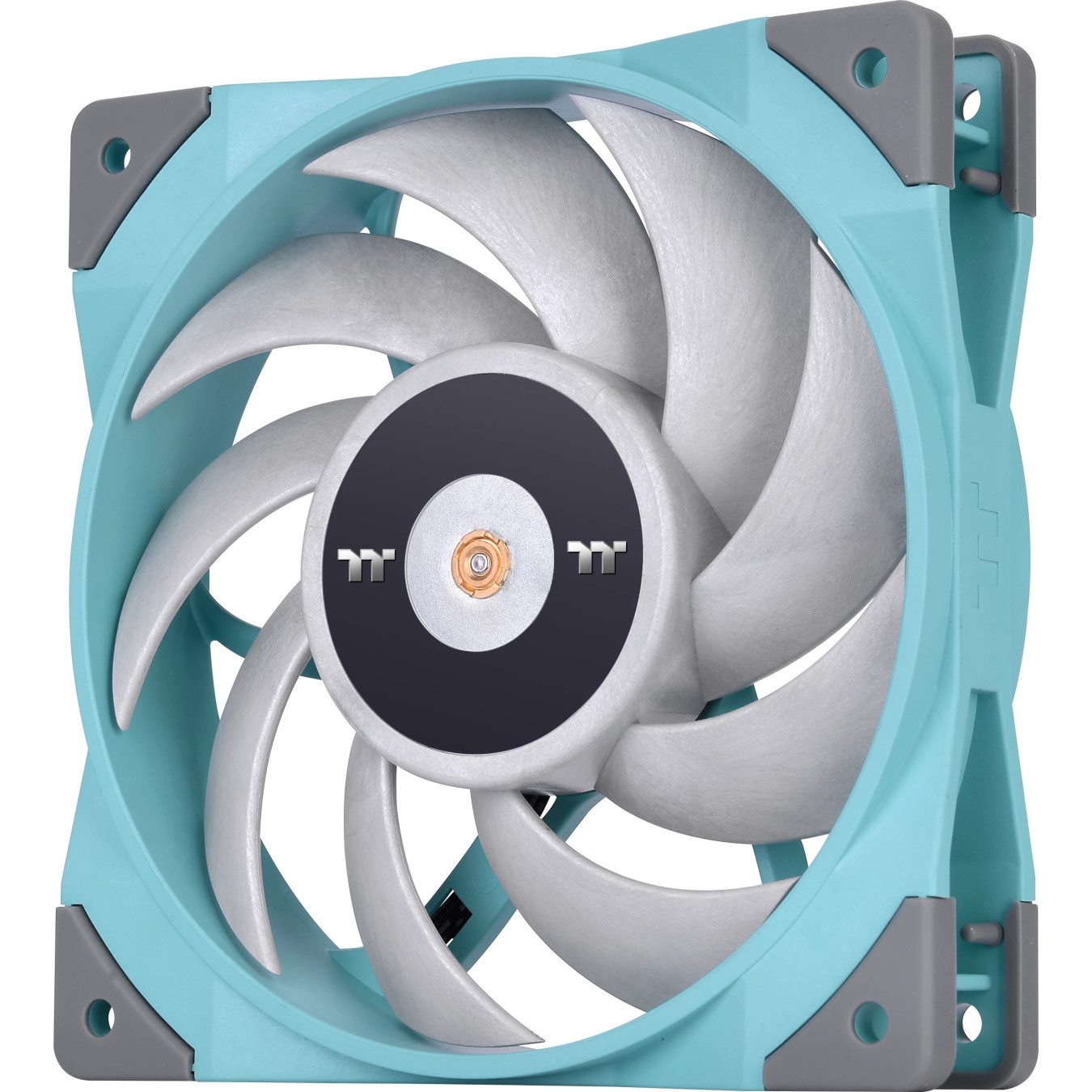 Thermaltake TOUGHFAN 12 Radiator Fan - Turquoise - 120mm PWM High Static Pressure 500-2000 RPM