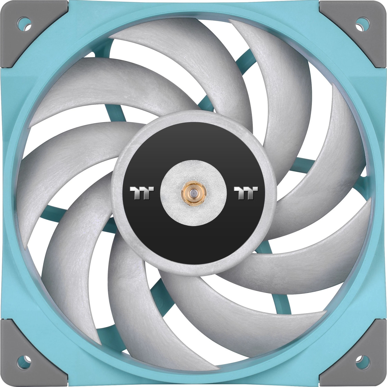 Thermaltake TOUGHFAN 12 Radiator Fan - Turquoise - 120mm PWM High Static Pressure 500-2000 RPM