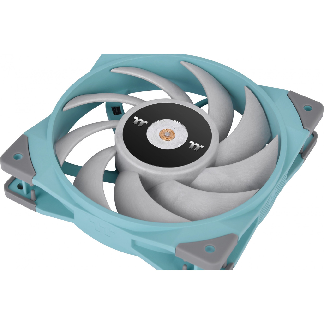 Thermaltake TOUGHFAN 12 Radiator Fan - Turquoise - 120mm PWM High Static Pressure 500-2000 RPM