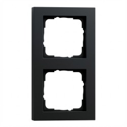 GIRA 021209 Abdeckrahmen 2f Gira E2 Schwarz — Buy in Cyprus with Fast Delivery