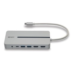 LINDY DST-Mx Duo. USB C 4K Mini Laptop Macbook Dockingstatio — Buy in Cyprus with Fast Delivery