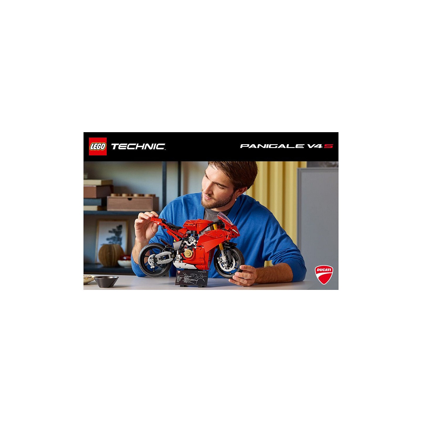 LEGO 42202 Technic Ducati Panigale V4 S Motorrad — Buy in Cyprus with Fast Delivery
