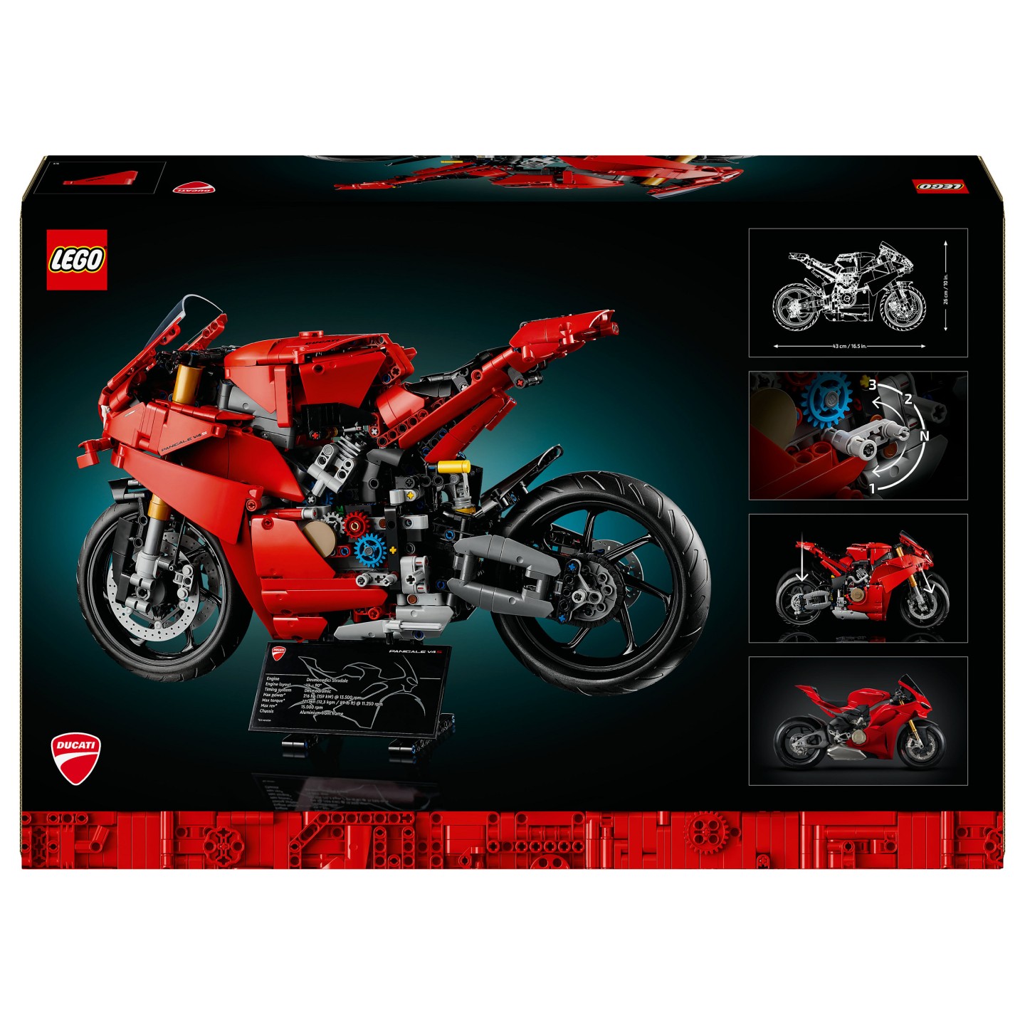 LEGO 42202 Technic Ducati Panigale V4 S Motorrad — Buy in Cyprus with Fast Delivery