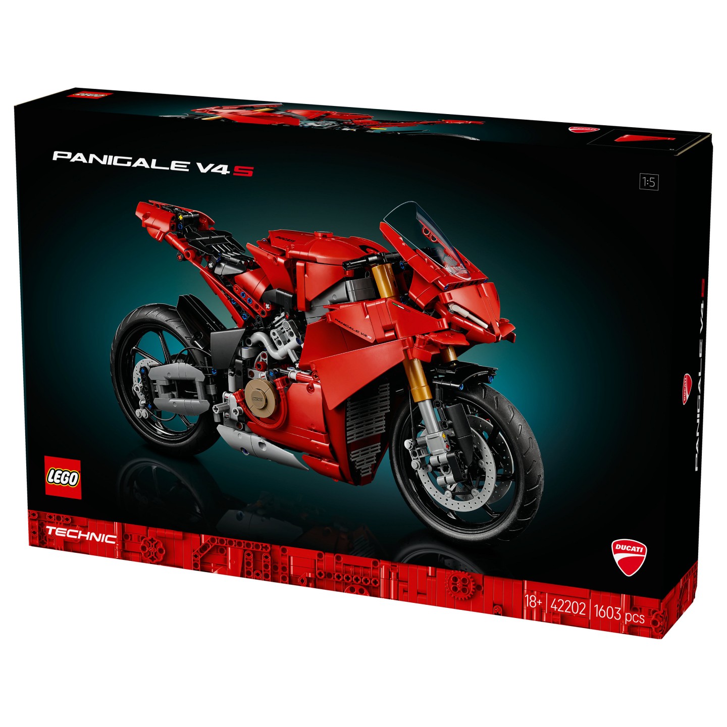 LEGO 42202 Technic Ducati Panigale V4 S Motorrad — Buy in Cyprus with Fast Delivery
