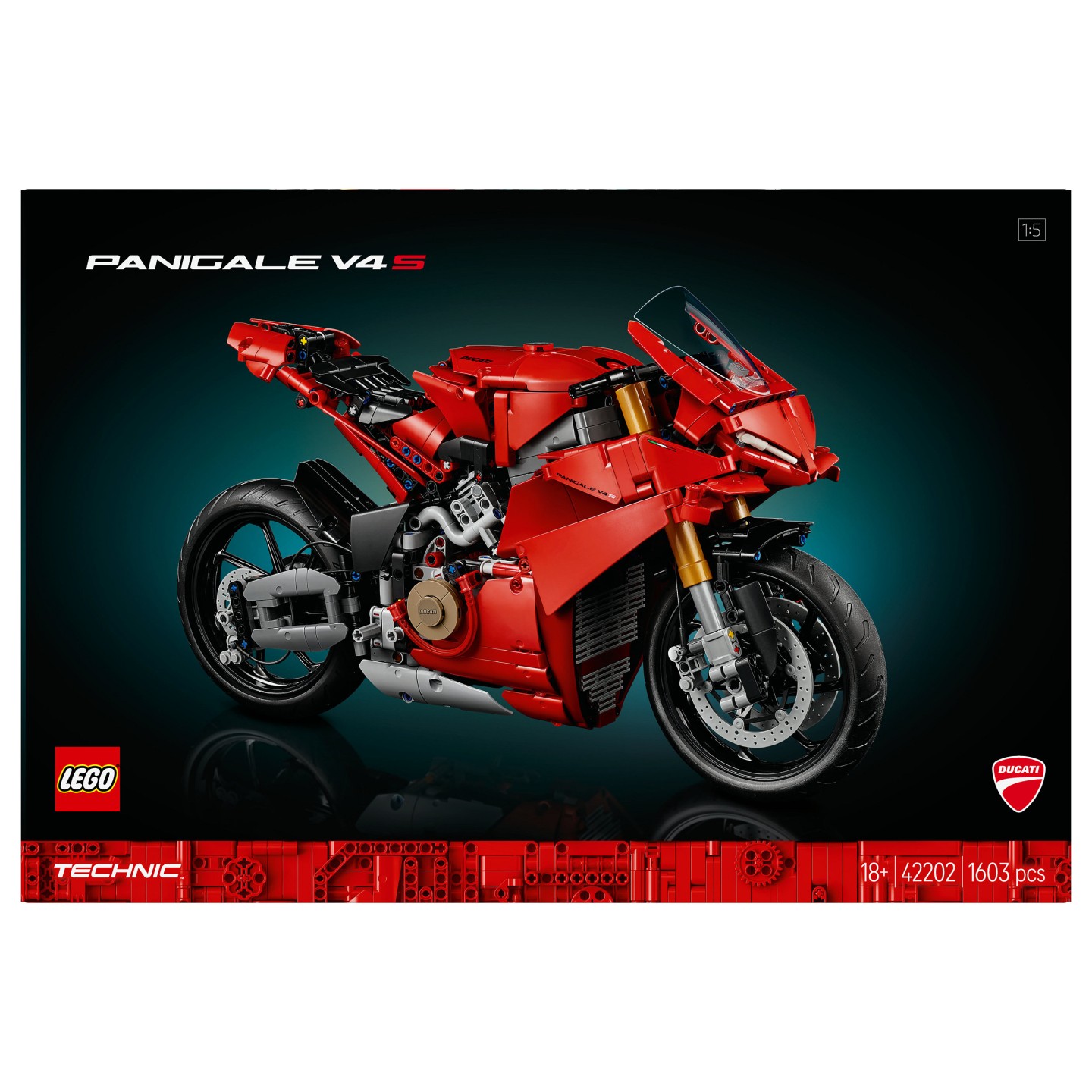 LEGO 42202 Technic Ducati Panigale V4 S Motorrad — Buy in Cyprus with Fast Delivery