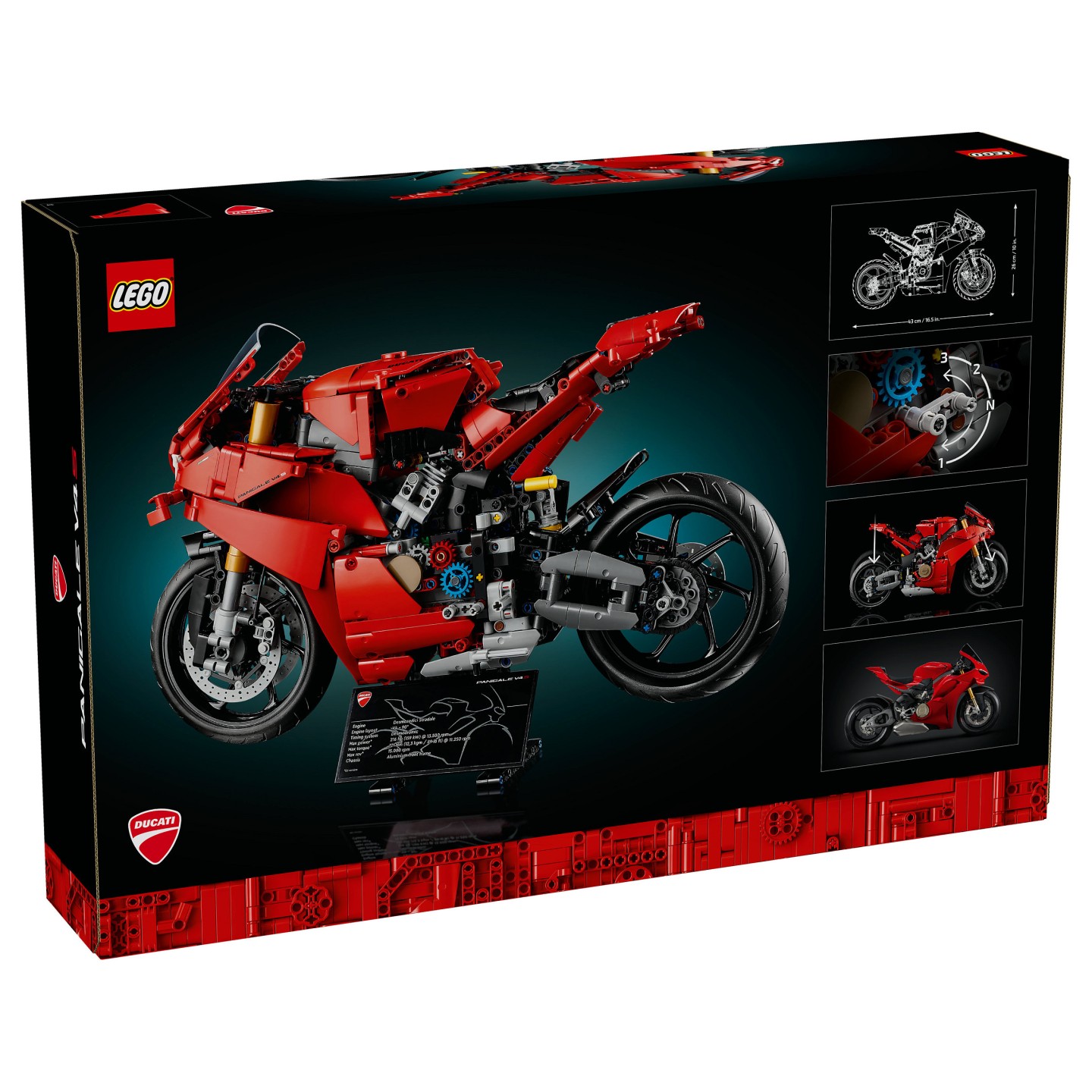 LEGO 42202 Technic Ducati Panigale V4 S Motorrad — Buy in Cyprus with Fast Delivery