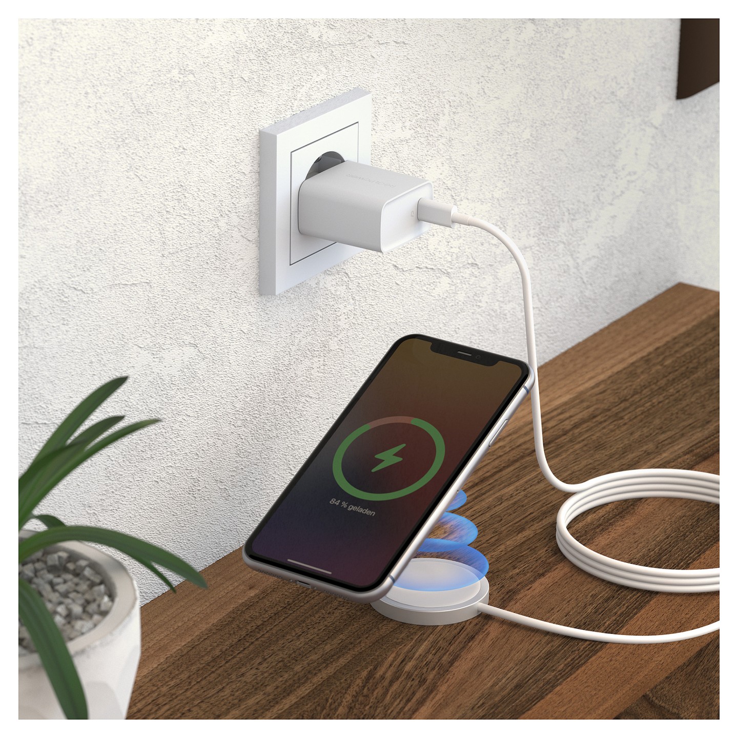 RealPower Ladegerät C-MagSet 20W mit Ladepad — Buy in Cyprus with Fast Delivery