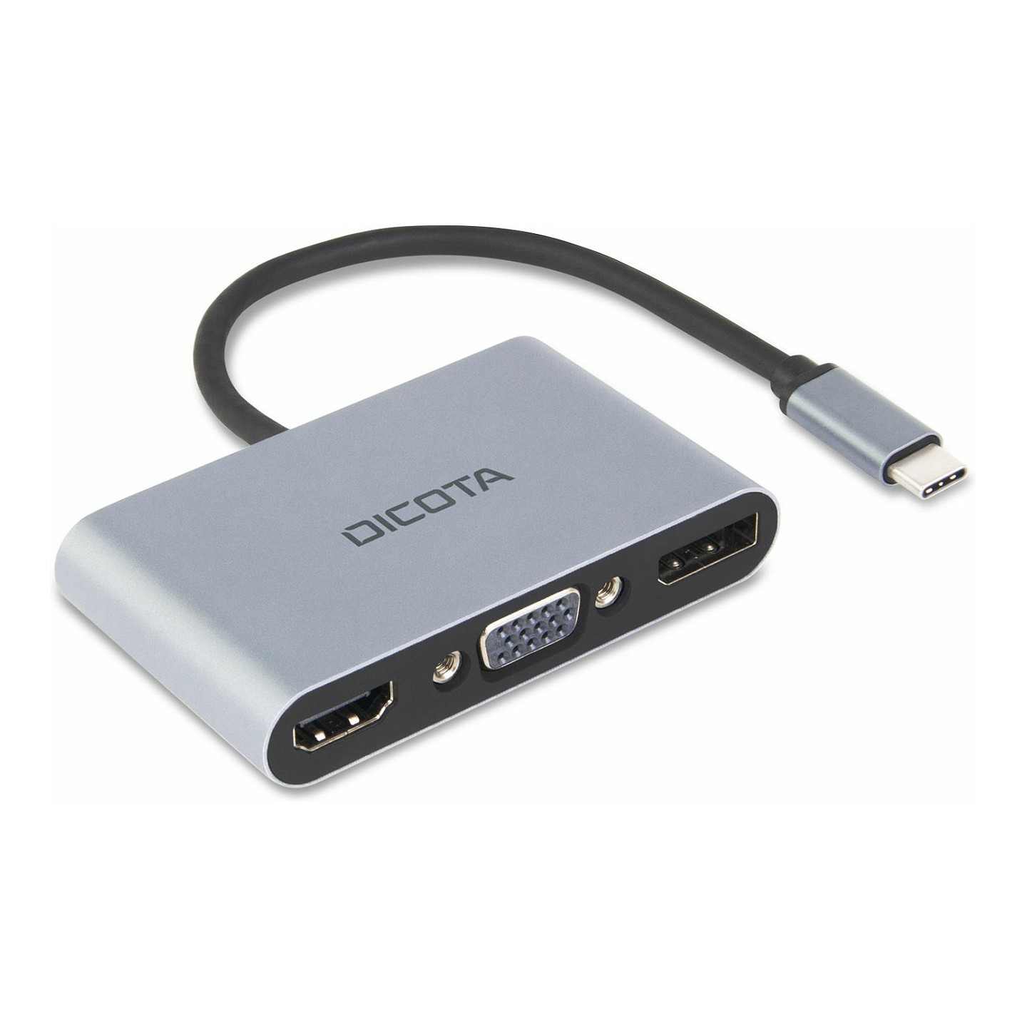 D Dicota USB-C Portable 5-in1 Docking Station 4K HDMI DP PD — Buy in Cyprus with Fast Delivery