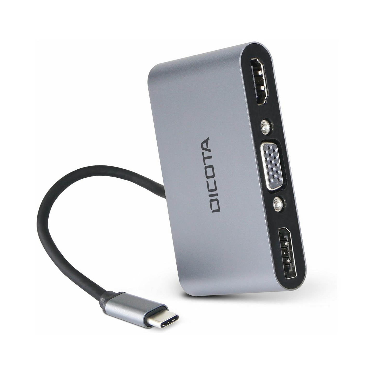 D Dicota USB-C Portable 5-in1 Docking Station 4K HDMI DP PD — Buy in Cyprus with Fast Delivery