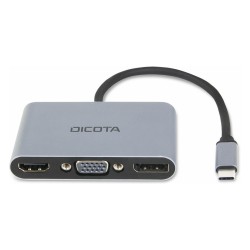 D Dicota USB-C Portable 5-in1 Docking Station 4K HDMI DP PD — Buy in Cyprus with Fast Delivery