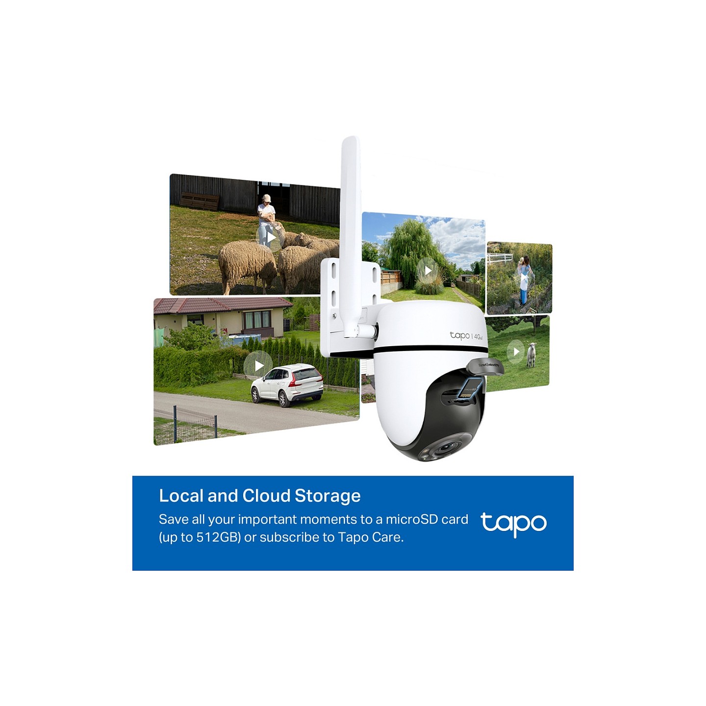 Outdoor Pan Tilt 4G LTE Camera — Buy in Cyprus with Fast Delivery