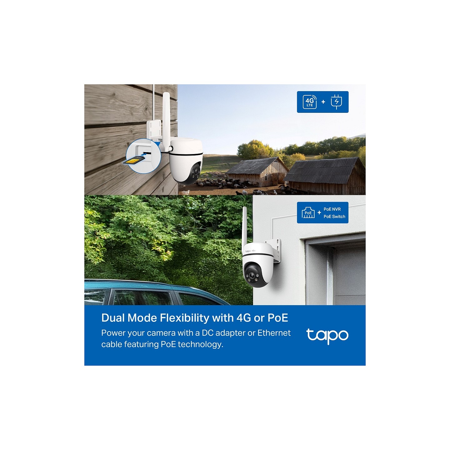 Outdoor Pan Tilt 4G LTE Camera — Buy in Cyprus with Fast Delivery