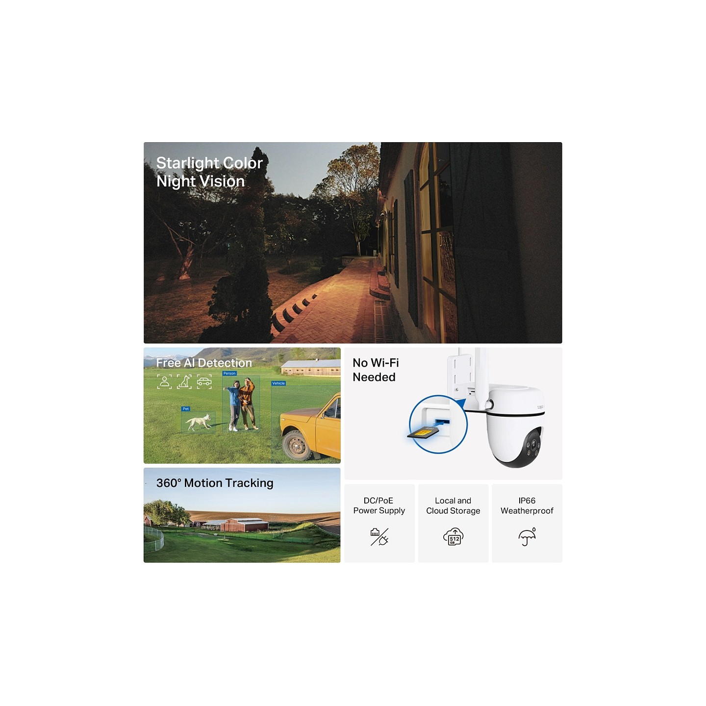 Outdoor Pan Tilt 4G LTE Camera — Buy in Cyprus with Fast Delivery
