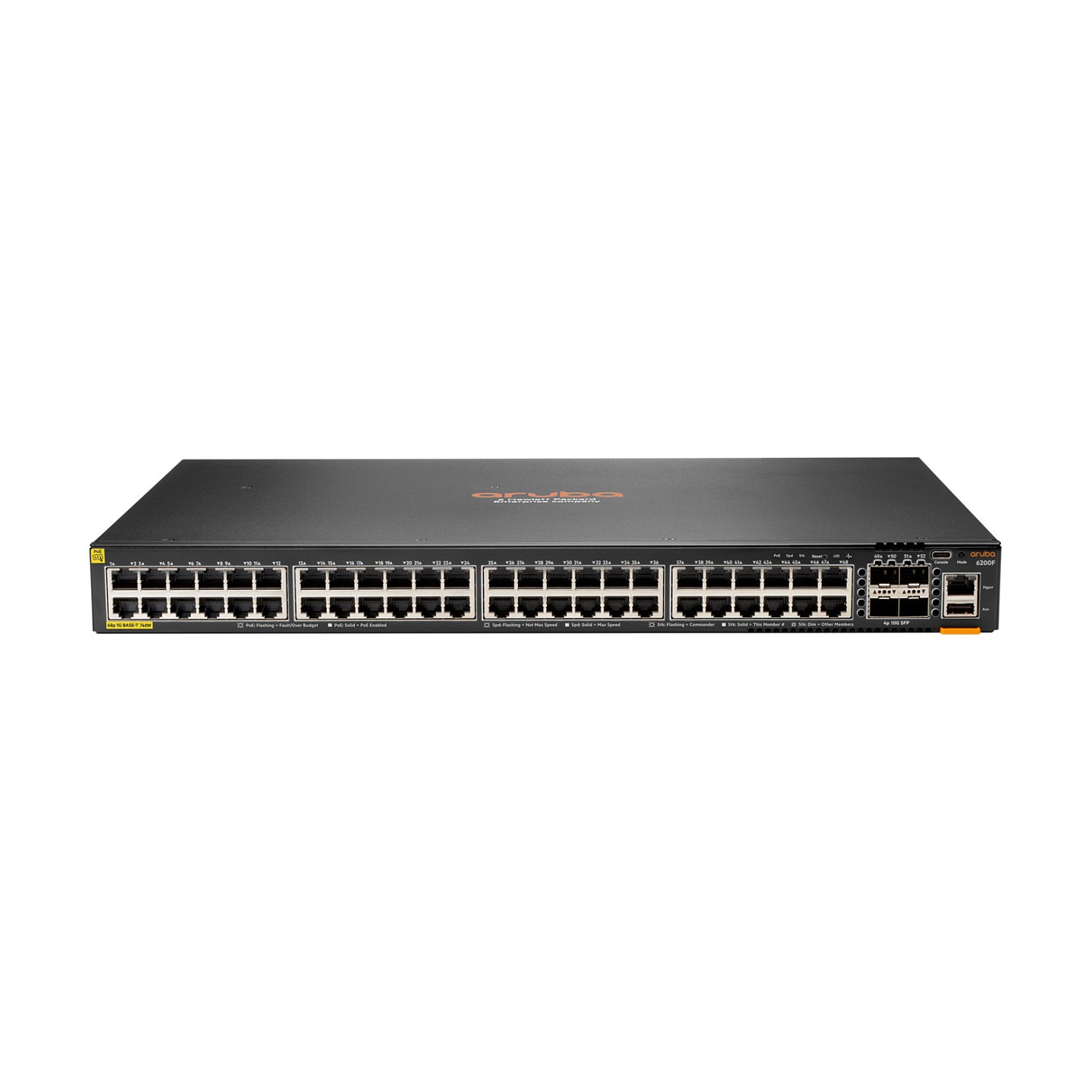 HPE Aruba Networking CX 6200F 48G Class-4 PoE 4SFP+ 740W Switch — Buy in Cyprus with Fast Delivery