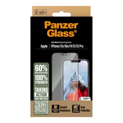 PanzerGlass UWF iPhone 16e. 14. 13. 13 Pro — Buy in Cyprus with Fast Delivery