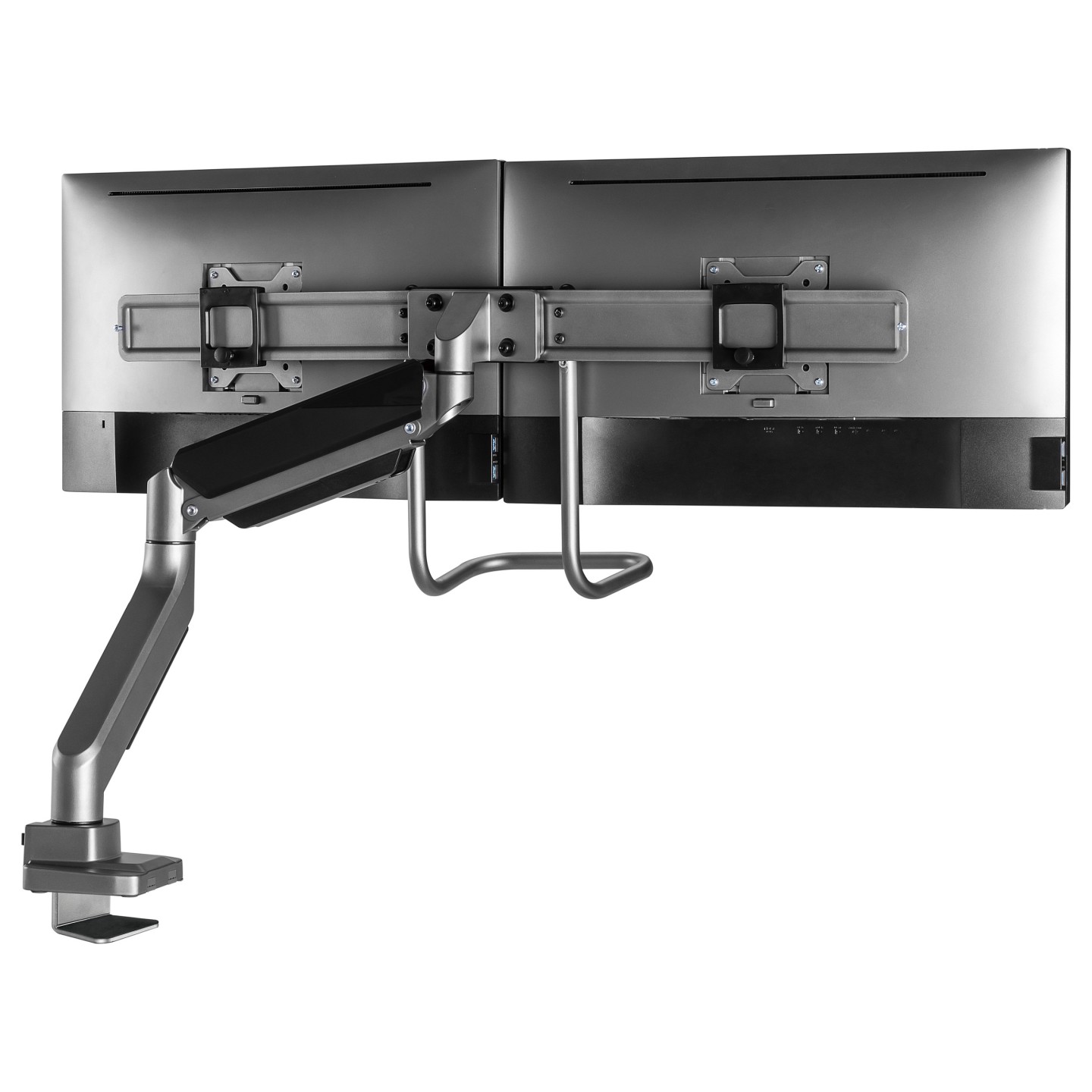 Equip Tischhalterung 17'-32' 2TFT 360° Gasfeder 9Kg silber lite Retail — Buy in Cyprus with Fast Delivery