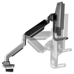 Equip Tischhalterung 17'-32' 2TFT 360° Gasfeder 9Kg silber lite Retail — Buy in Cyprus with Fast Delivery