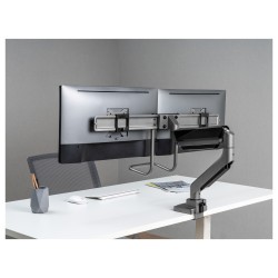 Equip Tischhalterung 17'-32' 2TFT 360° Gasfeder 9Kg silber lite Retail — Buy in Cyprus with Fast Delivery