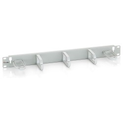 Equip Kabelmanagement Panel 19' 1HE hellgrau RAL 7035 — Buy in Cyprus with Fast Delivery