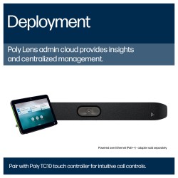 Poly Studio X32 All-In-One Video Bar No Radio — Buy in Cyprus with Fast Delivery