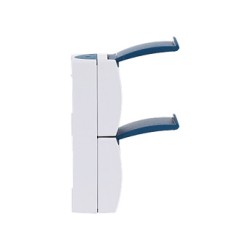 BUSCH JAEGER BJ 20-02EW-53 Steckdose m.Klappdeckel senkrecht 2f ocean IP44 grau blau — Buy in Cyprus with Fast Delivery