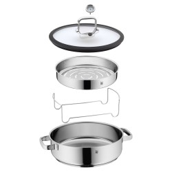 WMF Vitalis Dampfgarer mit Glasdeckel 28cm — Buy in Cyprus with Fast Delivery