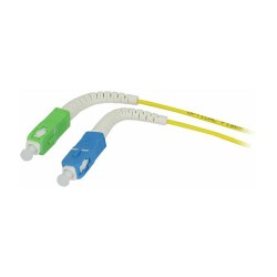 Synergy21 LWL-1-Faser-Patchk. 2mtr.SC-SC(APC). 9 125u. OS2. G657A2. AD2mm. flexible Knickschutztülle