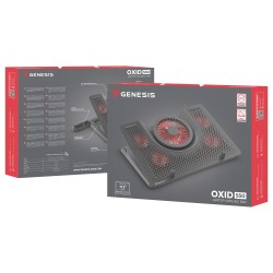 Genesis Notebook Kühler OXID 550 (15.6'- 17.3') — Buy in Cyprus with Fast Delivery