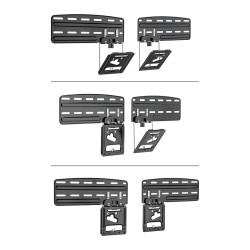 Neomounts TV Wandhalterung 43 85 Zoll ultra flach fixiert schwarz WL30 265BL1 — Buy in Cyprus with Fast Delivery