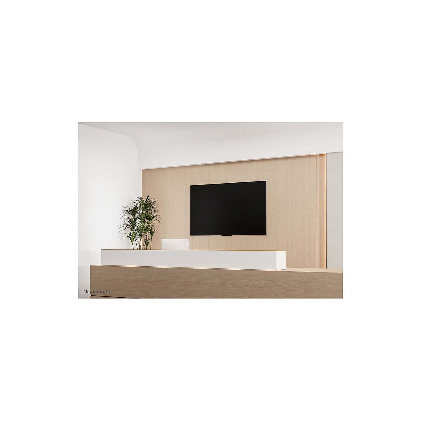 Neomounts TV Wandhalterung 43 85 Zoll ultra flach fixiert schwarz WL30 265BL1 — Buy in Cyprus with Fast Delivery