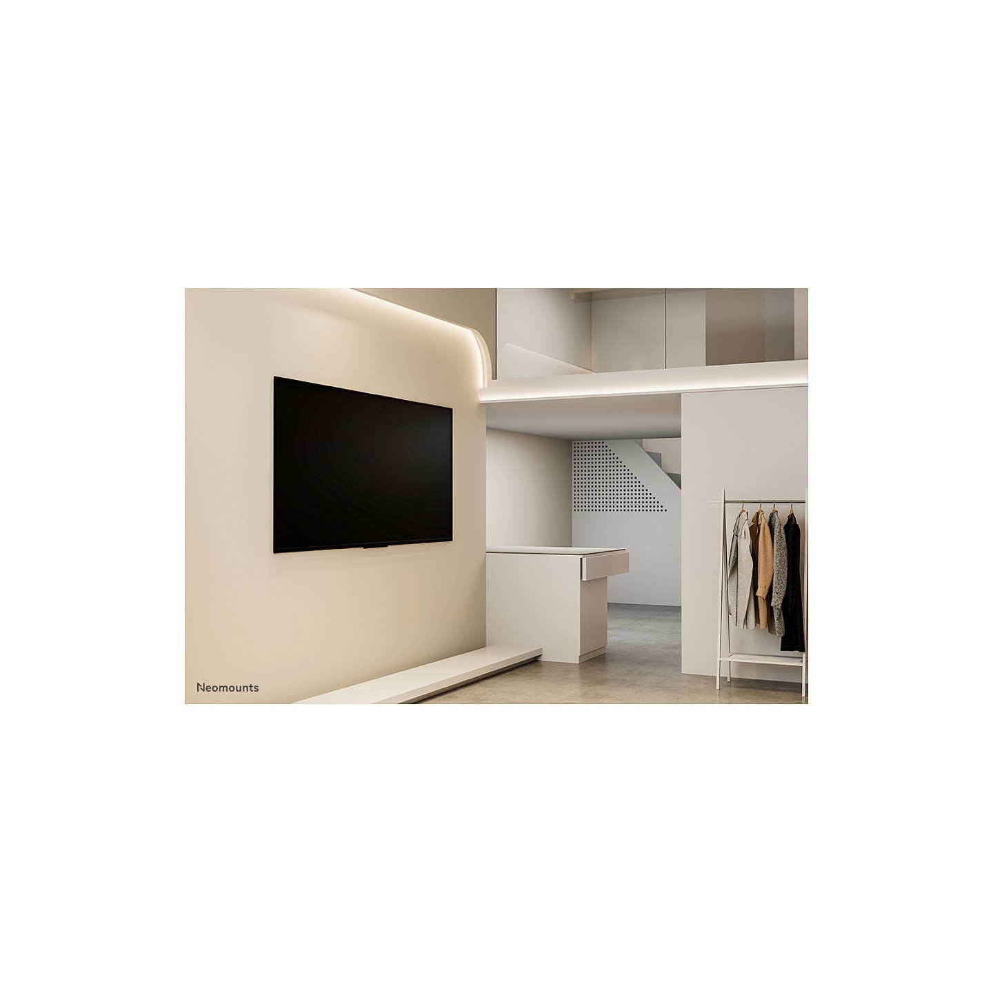 Neomounts TV Wandhalterung 43 85 Zoll ultra flach fixiert schwarz WL30 265BL1 — Buy in Cyprus with Fast Delivery