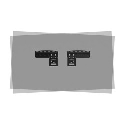 Neomounts TV Wandhalterung 43 85 Zoll ultra flach fixiert schwarz WL30 265BL1 — Buy in Cyprus with Fast Delivery