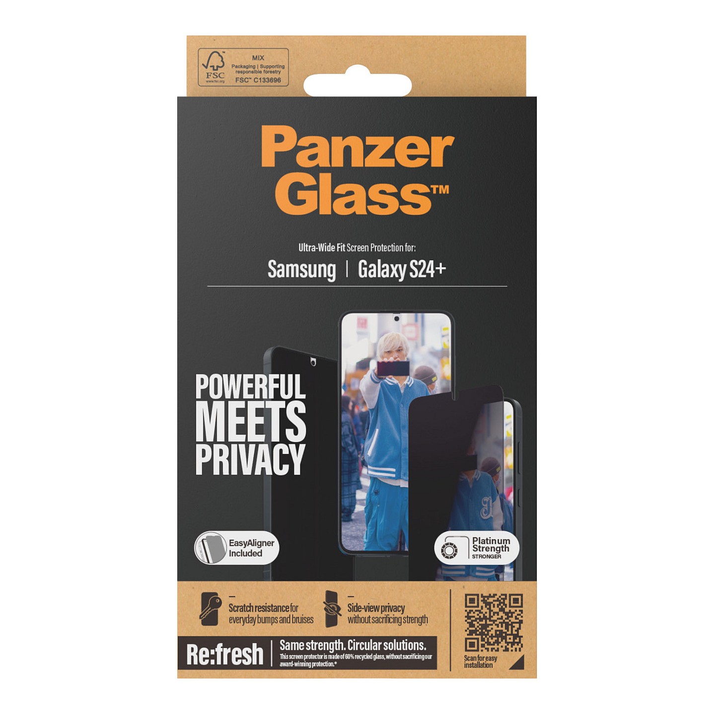 PanzerGlass Privacy Samsung Galaxy S24 Plus. UWF (wA) — Buy in Cyprus with Fast Delivery