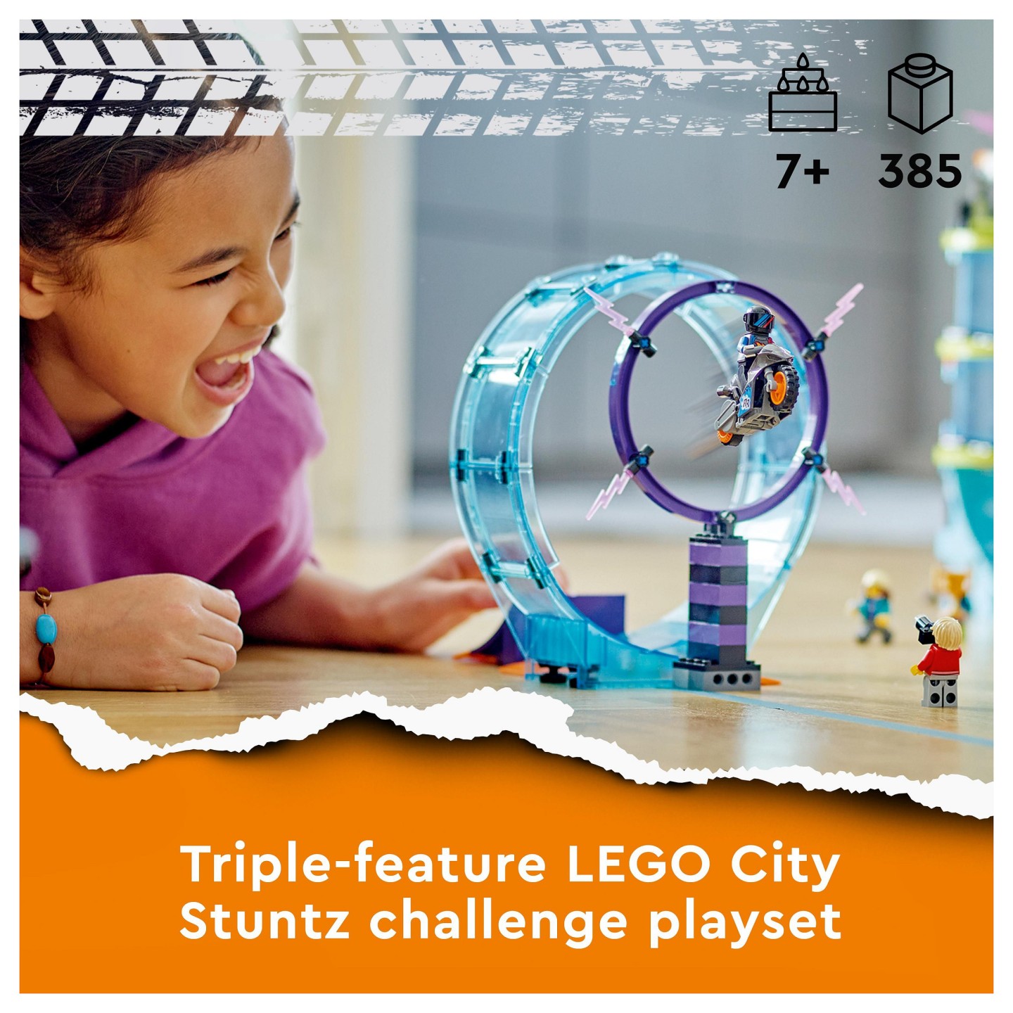 LEGO City Stuntz 60361 Ultimative Stuntfahrer-Challenge — Buy in Cyprus with Fast Delivery