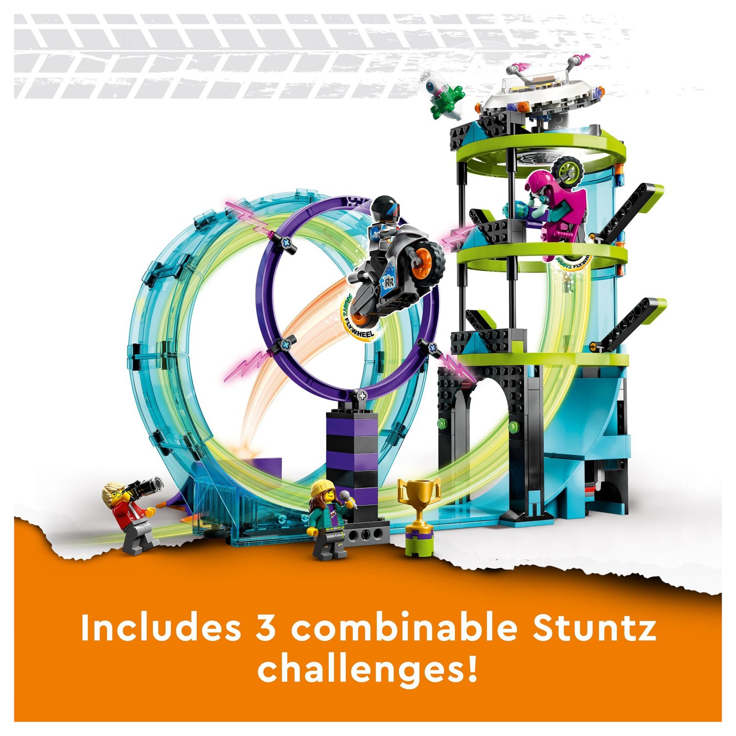 LEGO City Stuntz 60361 Ultimative Stuntfahrer-Challenge — Buy in Cyprus with Fast Delivery