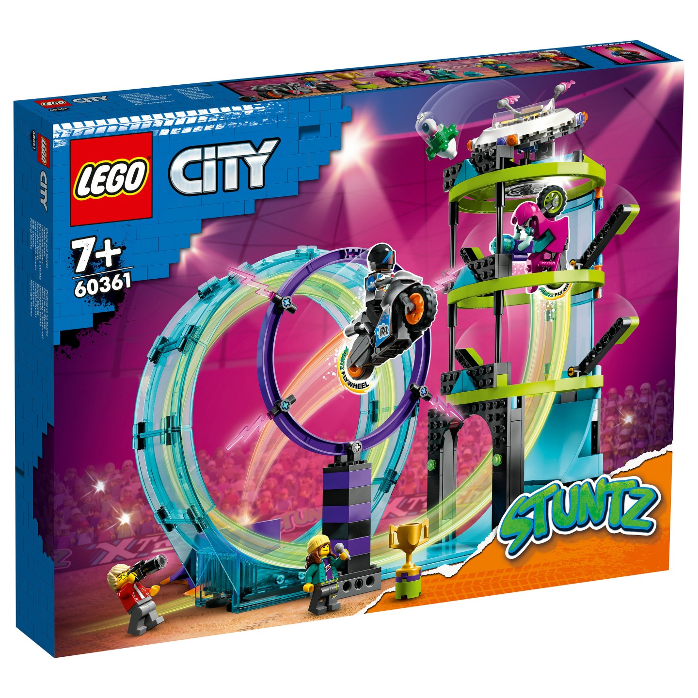 LEGO City Stuntz 60361 Ultimative Stuntfahrer-Challenge — Buy in Cyprus with Fast Delivery