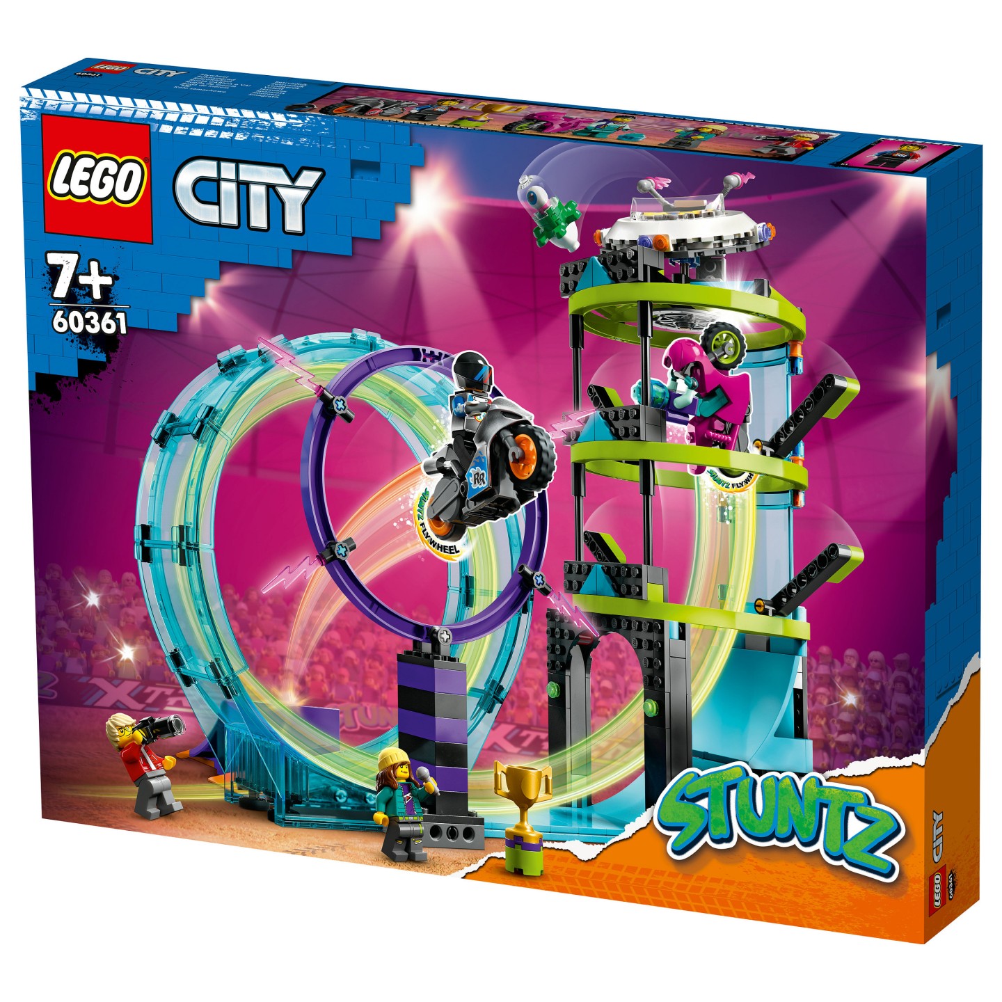 LEGO City Stuntz 60361 Ultimative Stuntfahrer-Challenge — Buy in Cyprus with Fast Delivery