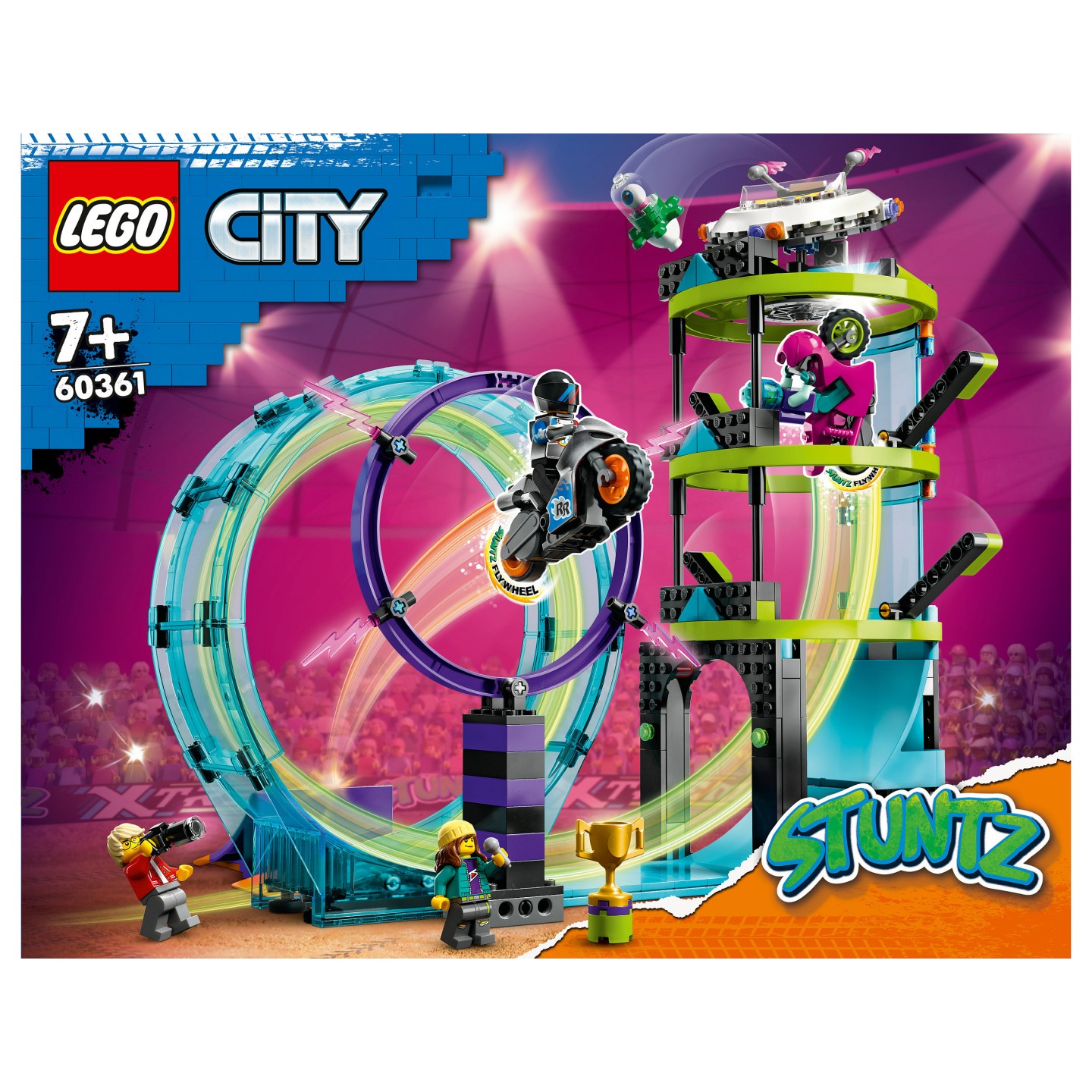 LEGO City Stuntz 60361 Ultimative Stuntfahrer-Challenge — Buy in Cyprus with Fast Delivery