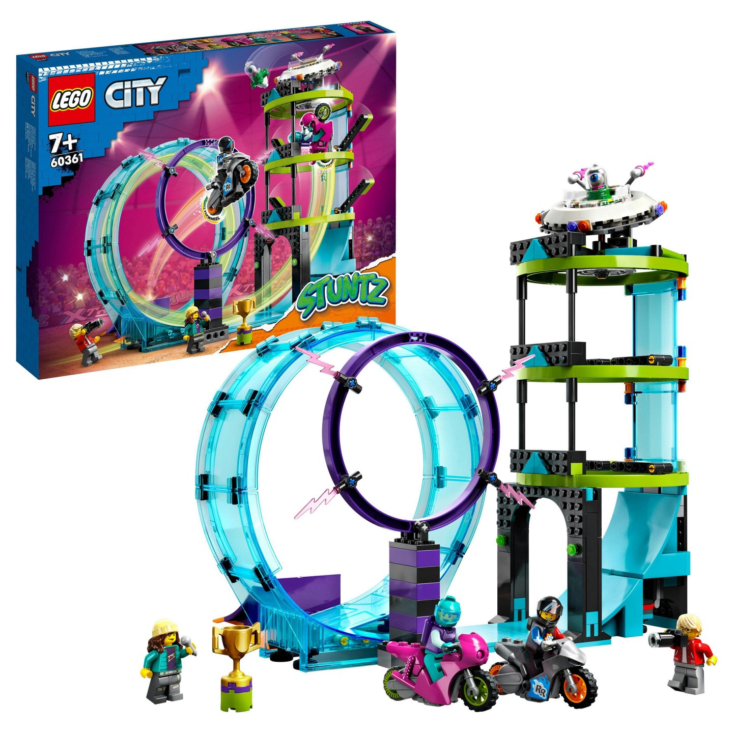 LEGO City Stuntz 60361 Ultimative Stuntfahrer-Challenge — Buy in Cyprus with Fast Delivery