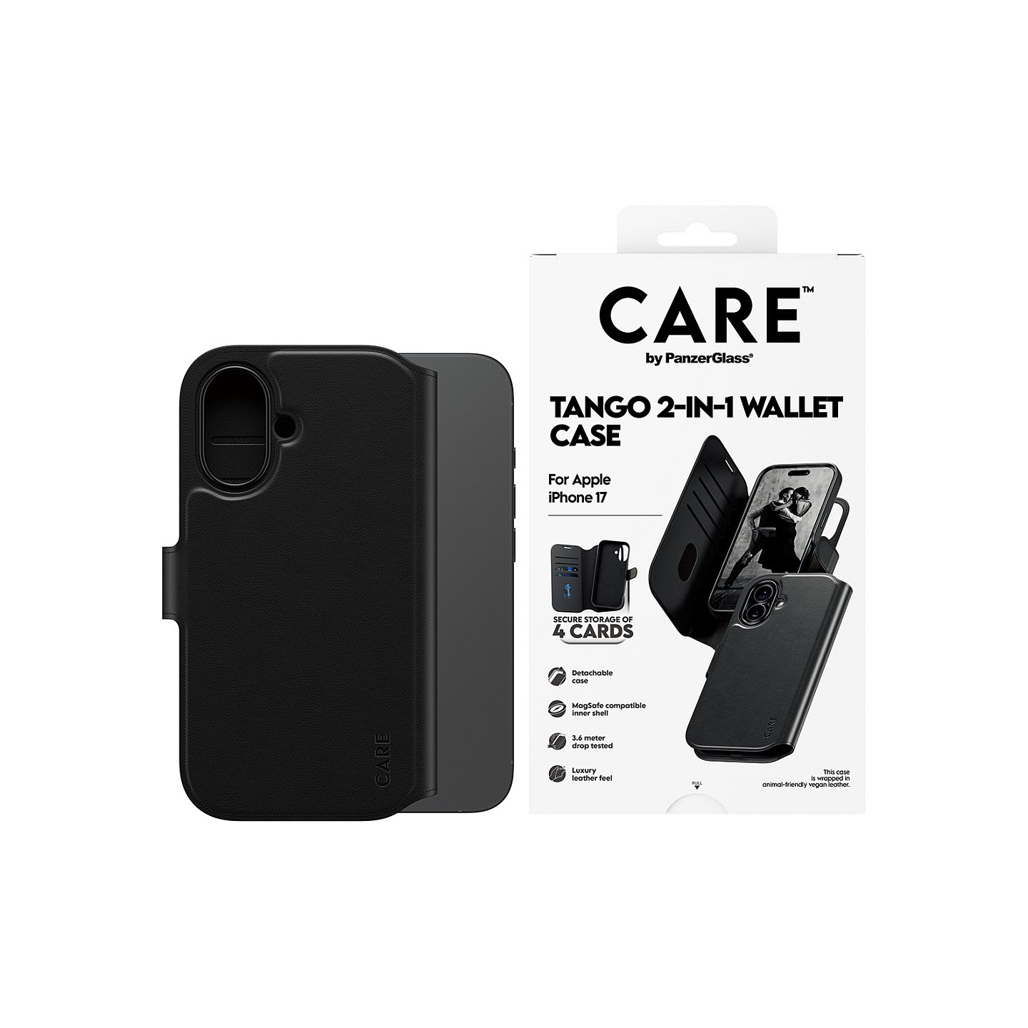 CARE Feature Case Tango 2in1 Wallet MagSafe iPhone 17 — Buy in Cyprus with Fast Delivery